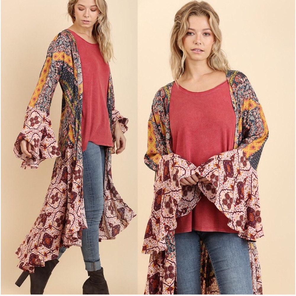 SALE ⭐️PAISLEY. PRINT BOHEMIAN RHAPSODY BEAUTY DUSTER